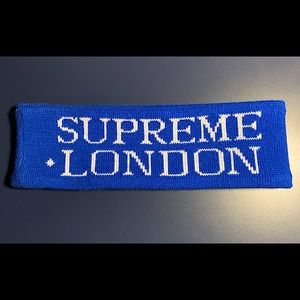 COPY - Supreme international Headband Royal Blue